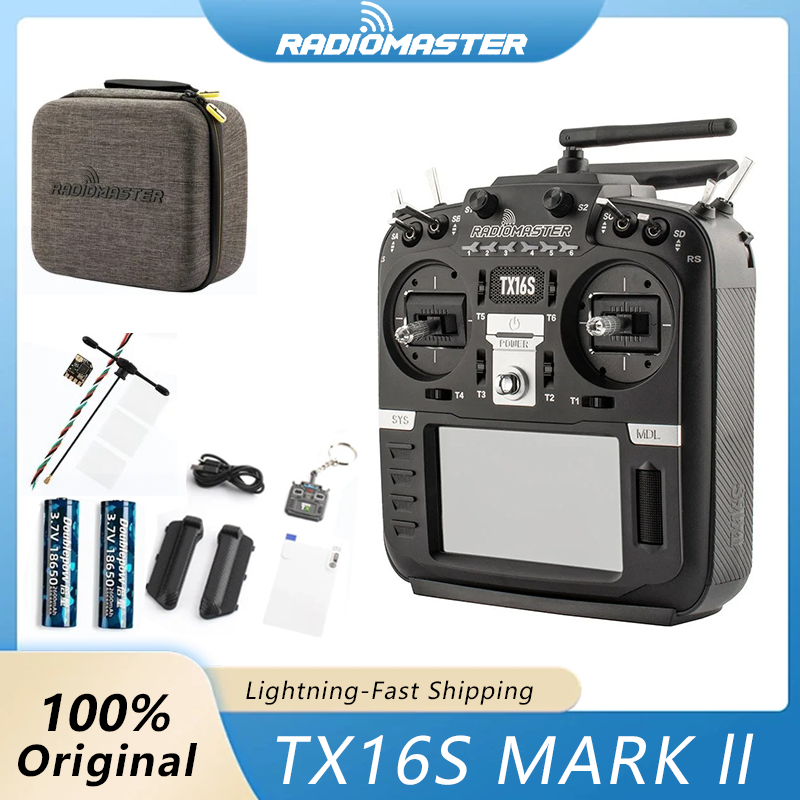 Transmissor RadioMaster TX16S  - Drone Gimbal Controller avaliação e preço