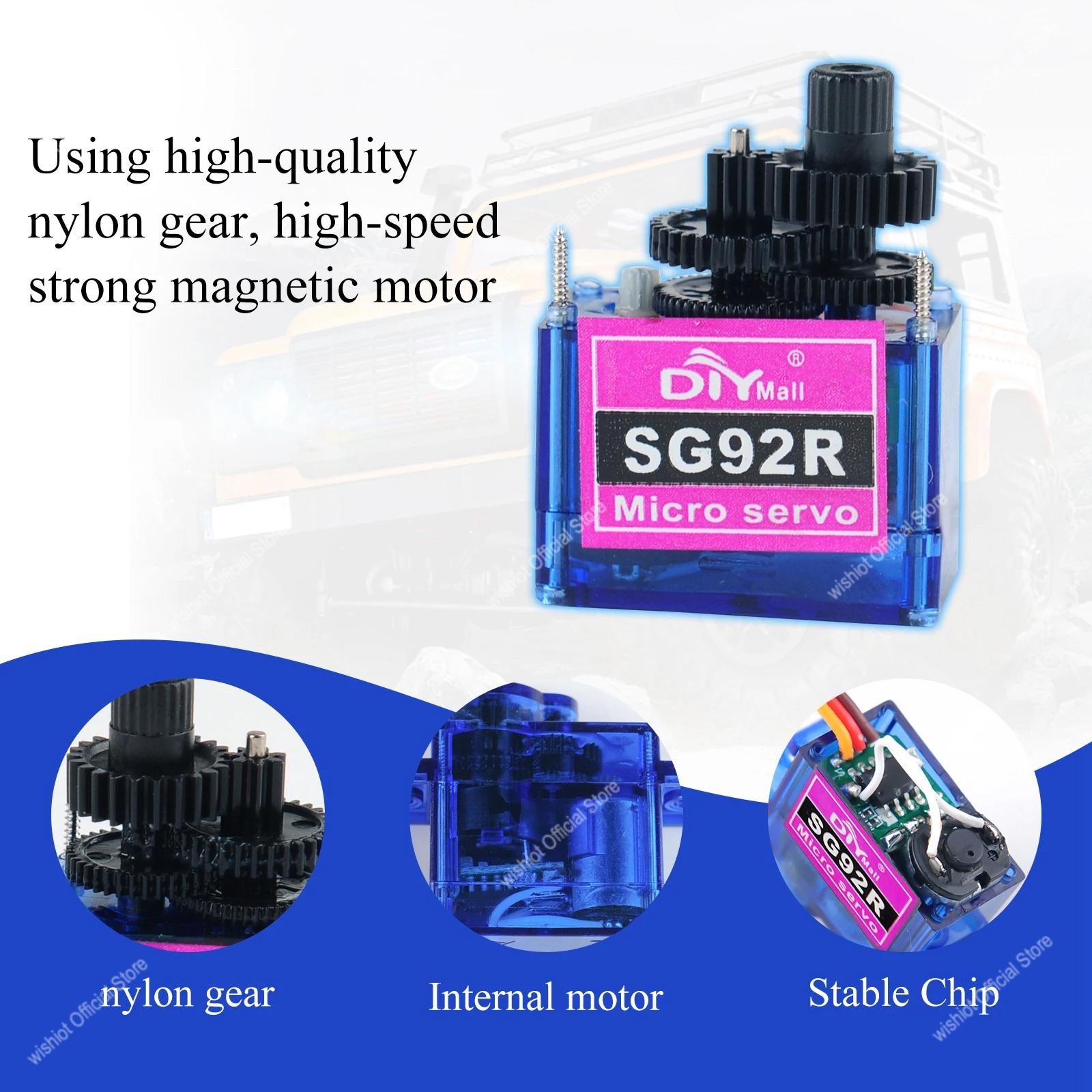 Sg92r micro servo motor 4.8-6v - Drone Gimbal Controller avaliação e preço